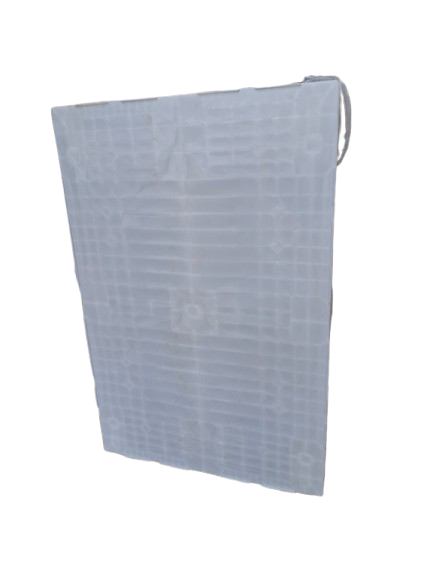 A1 - 80x120cm Beyaz renk Plastik Palet